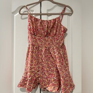 AUW Floral Mini Dress Size M